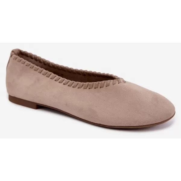  Ženske balerinke BOTO 9897 KAKI 