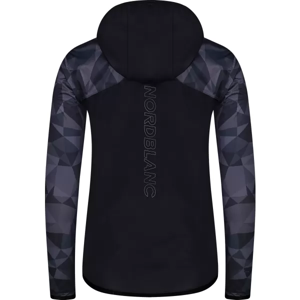  Ženska softshell jakna NORDBLANC UPLAND NBSSL8322 ČRNA 