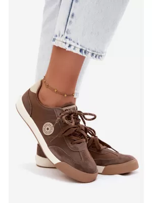 Ženske superge BIG STAR SHOES UU274002 RJAVA/BEŽ