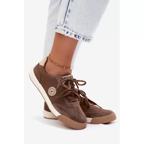  Ženske superge BIG STAR SHOES UU274002 RJAVA/BEŽ 