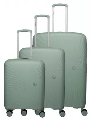 Komplet kovčkov TRAVELITE TAMARIS VOYAAGE ŽAJBELJ ZELEN
