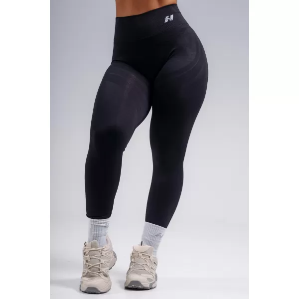  Ekstra push-up pajkice z visokim pasom NEBBIA PRIMAL 850 ČRNA 