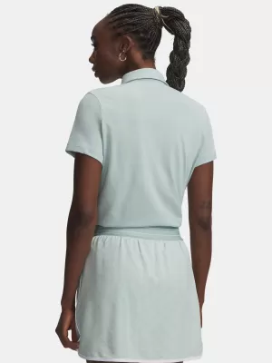 Ženska majica s kratkimi rokavi UNDER ARMOUR UA ARMOURDRY SS POLO 6009805-477 MODRA