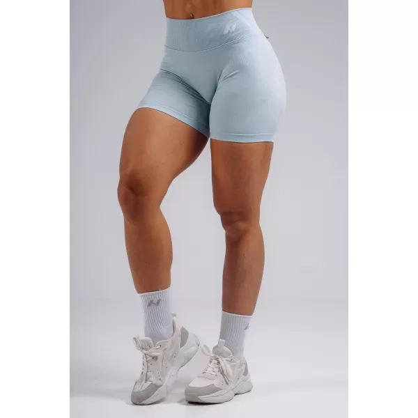  Ekstra kratke hlače na push-up NEBBIA PRIMAL 857 SVETLO MODRA 