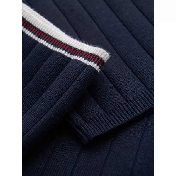  Moška majica s kratkimi rokavi OMBRE OM-TSCT-0266 MORNARSKO MODRA 
