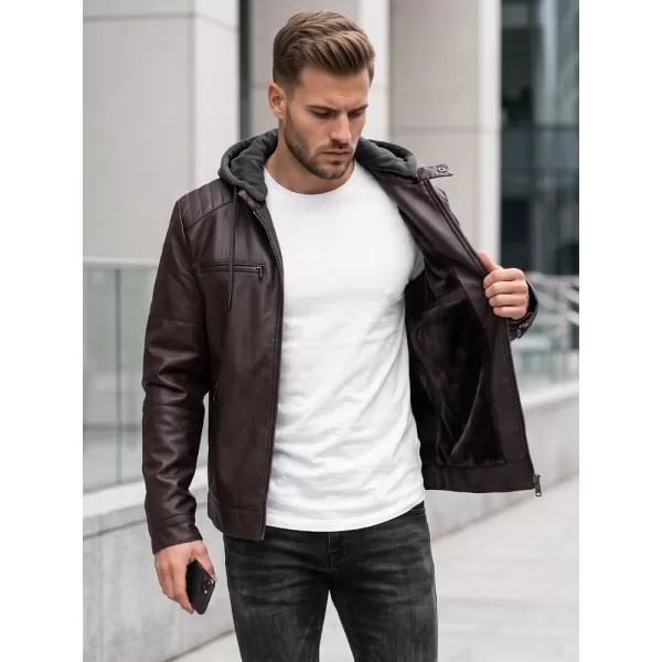  Moška jakna DSTREET TX5146 RJAVA 