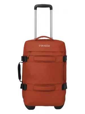 Komplet vrečk TRAVELITE BOLONIA WHEELED DUFFLE ORANŽNA