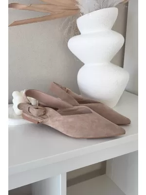 Ženske balerinke BOTO 9755 KAKI