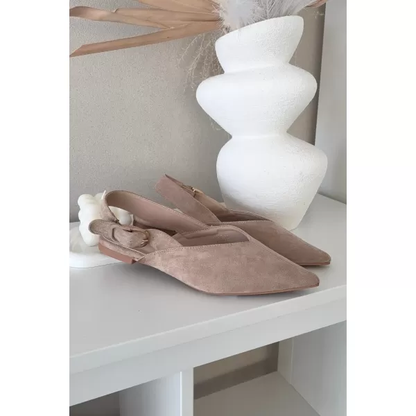  Ženske balerinke BOTO 9755 KAKI 