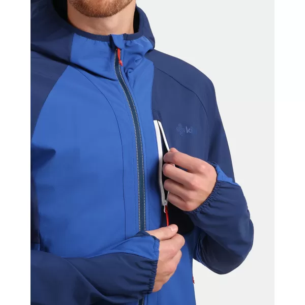  Moška softshell jakna KILPI BALEO-M 1M0113KI TEMNO MODRA 