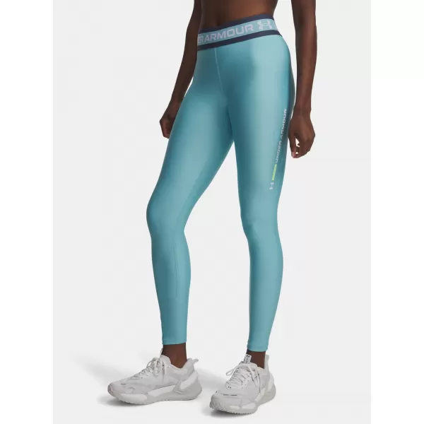  Ženske pajkice UNDER ARMOUR TECH BRANDED LEGGING 6009972-425 MODRA 