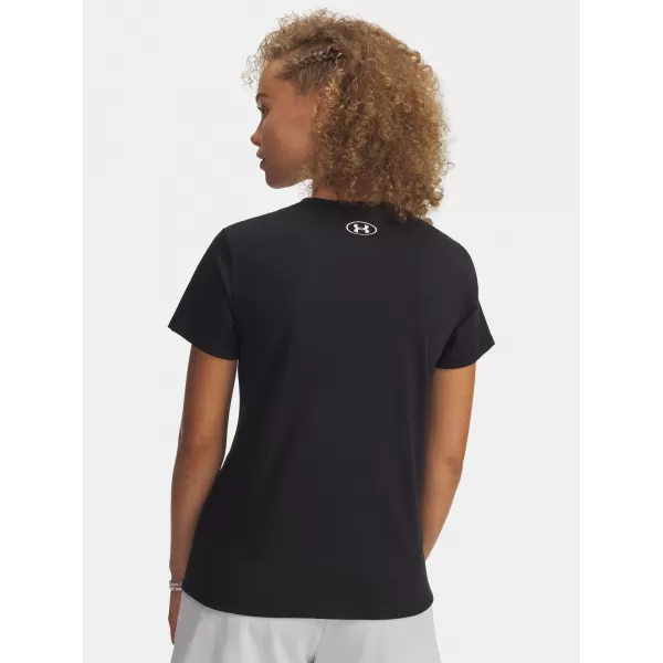  Ženska majica s kratkimi rokavi UNDER ARMOUR W VARSITY SS 6010592-001 ČRNA 