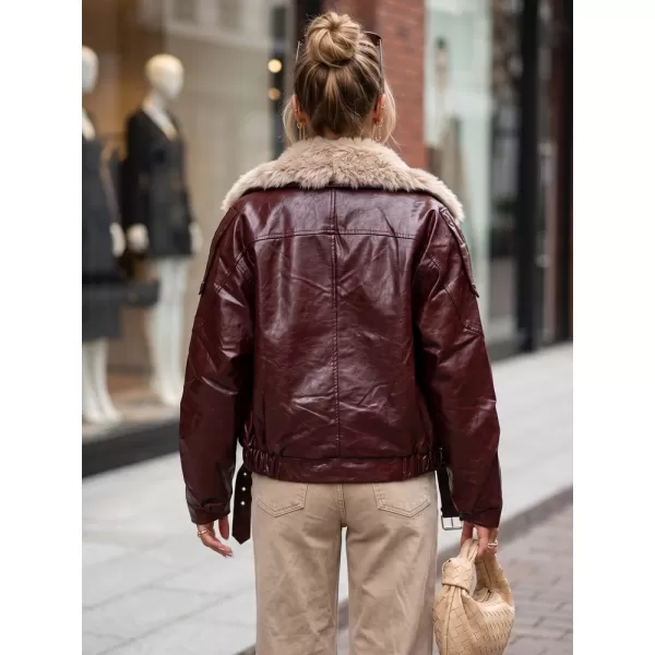  Ženska jakna DSTREET TY5707 BORDO 