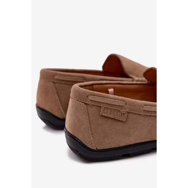  Moški mokasini BIG STAR SHOES TT174201 BEŽ 
