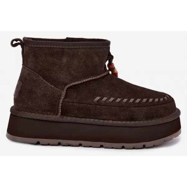  Ženski čevlji BIG STAR SHOES UU274678 RJAVA/BEŽ 