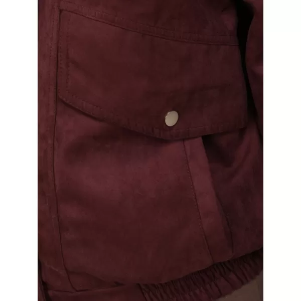  Ženska jakna DSTREET TY6066 BORDO 