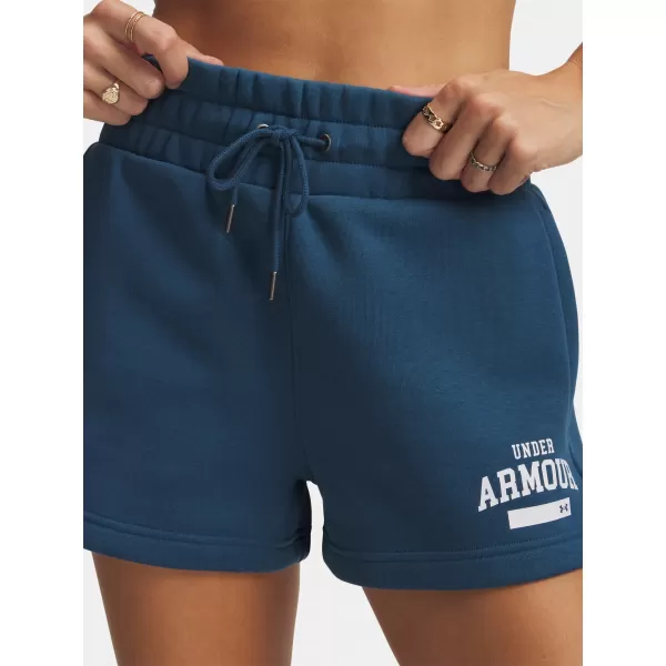  Ženske kratke hlače UNDER ARMOUR ICON FLC NOV SHORT 6010982-498 MODRA 