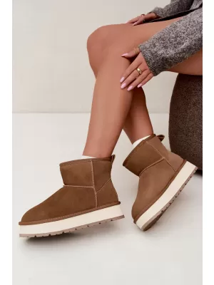 Ženski čevlji BIG STAR SHOES UU274692 RJAVA/BEŽ