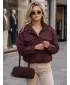 Ženska jakna DSTREET TY5915 BORDO