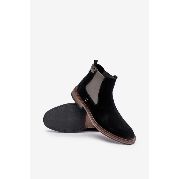  Moški čevlji BIG STAR SHOES OO174154 ČRNA 