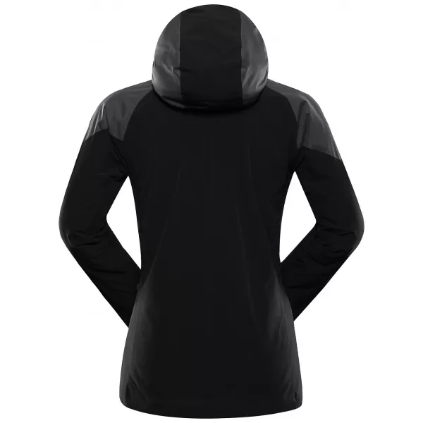  Ženska zunanja jakna ALPINE PRO TEMUNA ČRNA 