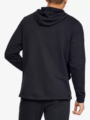 Moški pulover UNDER ARMOUR SPORTSTYLE TERRY LOGO HOODIE 1348520-001 ČRNA