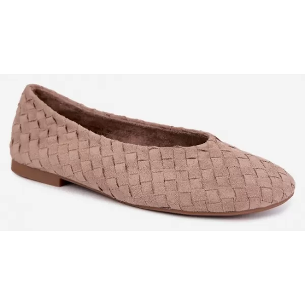  Ženske balerinke BOTO 9867 KAKI 