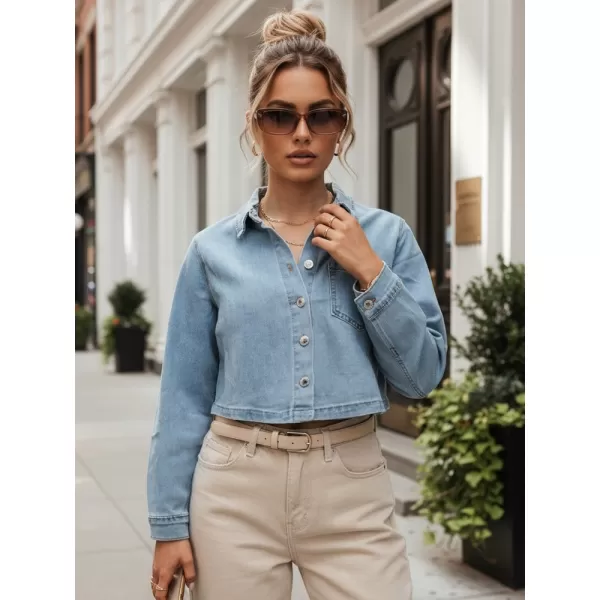  Ženska jakna DSTREET TY5691 MODRA 