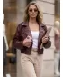 Ženska jakna DSTREET TY5952 BORDO
