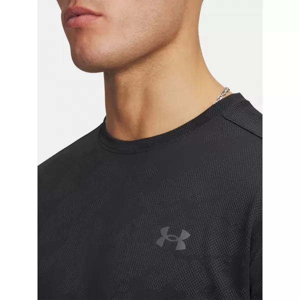  Moška majica s kratkimi rokavi UNDER ARMOUR TECH VENT JCQRD SS 1390047-001 ČRNA 