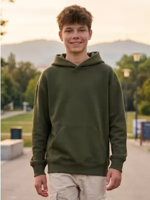 Otroški pulover MALFINI CHILL 423 VOJAŠKI