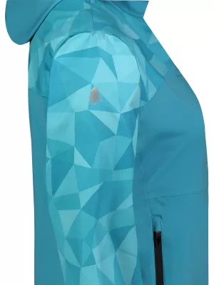 Ženska softshell jakna NORDBLANC UPLAND NBSSL8322 MODRA