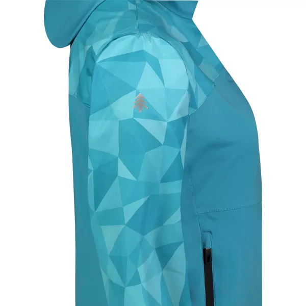  Ženska softshell jakna NORDBLANC UPLAND NBSSL8322 MODRA 