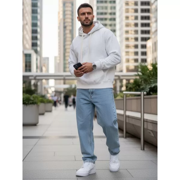  Moški pulover DSTREET BX5950 SVETLO SIVA 