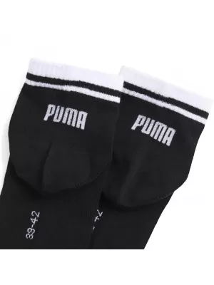 Nogavice PUMA UNISEX HERITAGE QUARTER 2P ČRNA