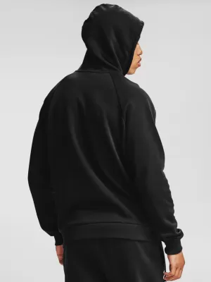 Moški pulover UNDER ARMOUR RIVAL FLEECE BOX LOGO HD 1357095-001 ČRNA
