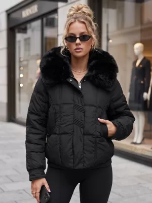 Ženska jakna DSTREET TY6037 ČRNA