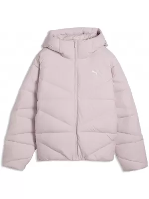 Ženski plašč PUMA HOODED DOWN PUFFER JACKET W 69458049 MEGLENO ROZA