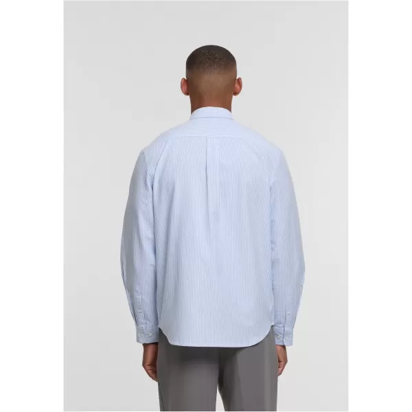  Moška srajca URBAN CLASSICS TB8093 SVETLO OBZORJE MODRO/BELO 