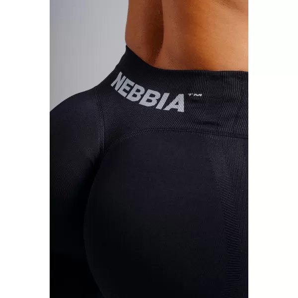  Ekstra push-up pajkice z visokim pasom NEBBIA PRIMAL 850 ČRNA 