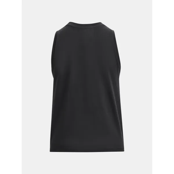  Ženski brezrokavnik UNDER ARMOUR UA ESSENTIAL CTTN STRCH TANK 1376959-001 ČRNA 