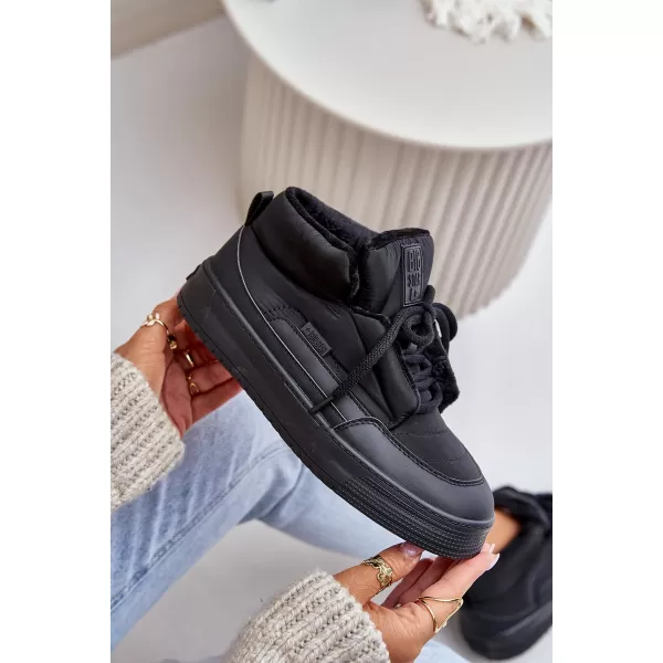  Ženski snežaki BIG STAR SHOES OO274A530 ČRNA 