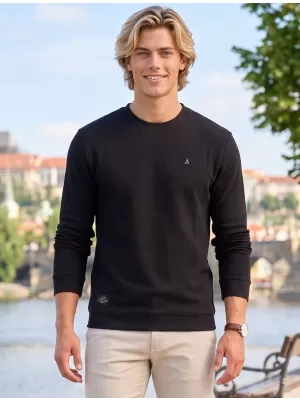 Moški pulover ALTISPORT ICES ČRNA