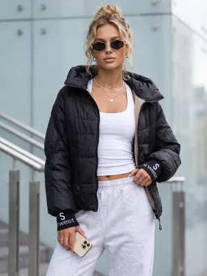 Ženska jakna DSTREET TY5759 ČRNA