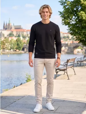 Moški pulover ALTISPORT ICES ČRNA