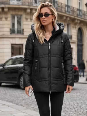 Ženska jakna DSTREET TY5950 ČRNA