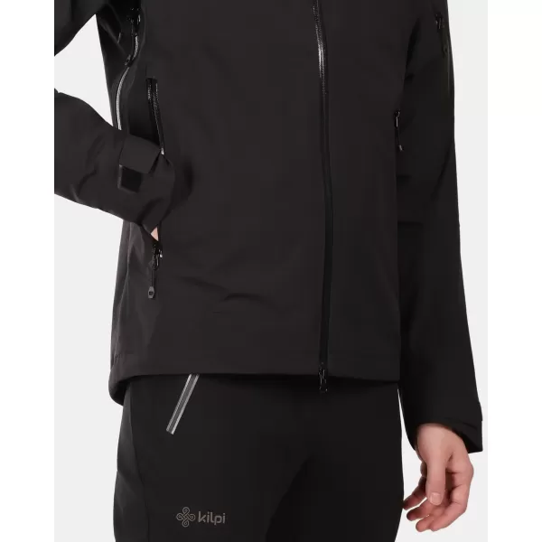  Moška hardshell jakna KILPI MAMBA-M 1M0101KI ČRNA 