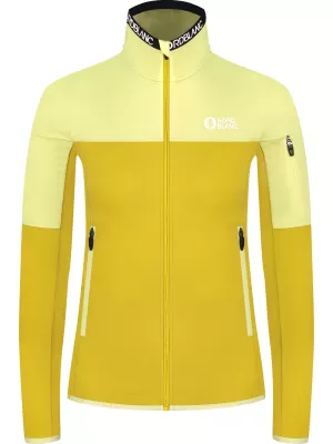 Ženski powerfleece pulover NORDBLANC IDOL NBSFL8337 JANTAR