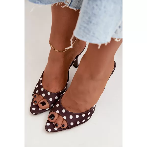  Ženski copati BOTO SQC-295 BROWN RJAVA 
