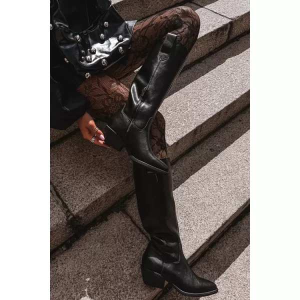  Ženski škornji BIG STAR SHOES UU274521 ČRNA 